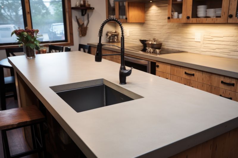 Concrete Countertop Pouring in Napa, CA